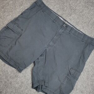 Lee Cargo Shorts Mens 50 Black Extreme Motion Big & Tall Outdoor Camping